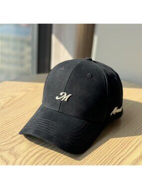 Embroidered Letter Baseball Cap